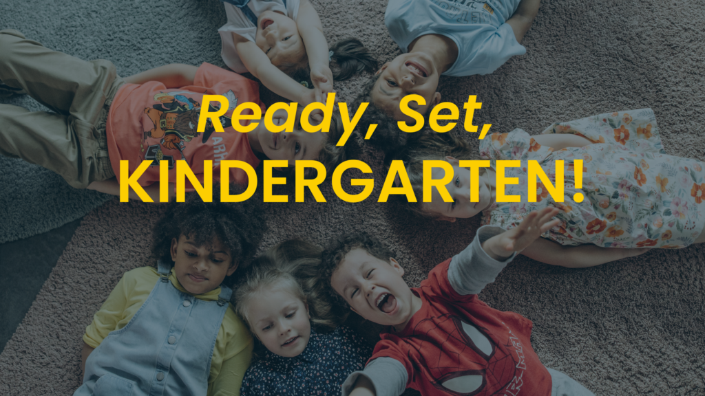 Children laughing, header image for Ready Set Kindergarten
