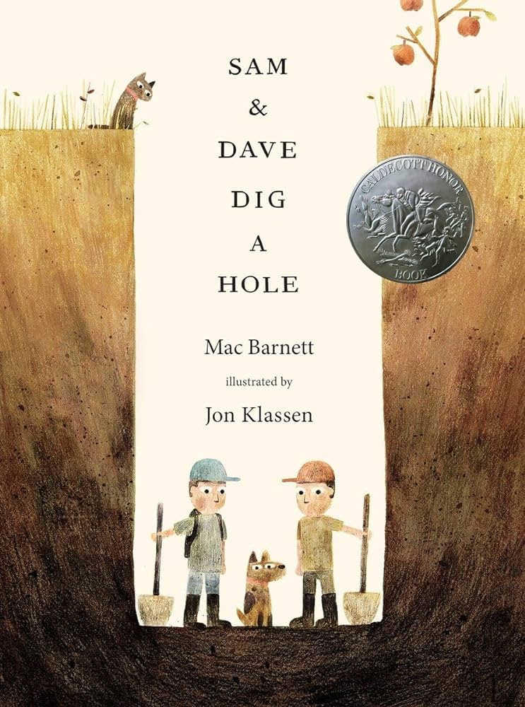 Sam & David Dig a Hole book cover